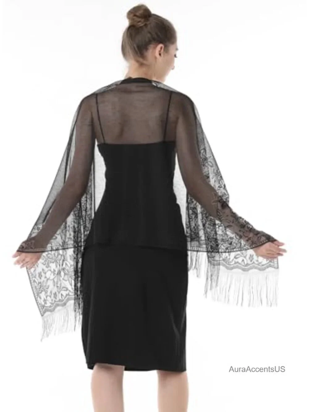 Lace Shawl Wrap for Evening Dresses Pashmina Wedding Formal Party Scarf